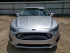 2019 Ford Fusion Sel Silver vin: 3FA6P0CD1KR238310