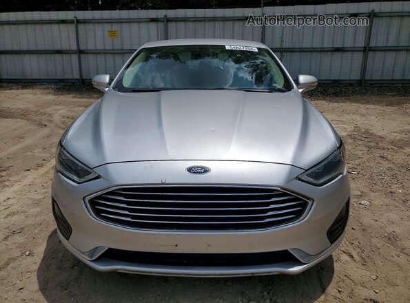 3FA6P0CD1KR238310 2019 FORD FUSION Silver Widok z przodu