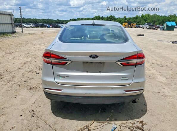 3FA6P0CD1KR238310 2019 FORD FUSION Silver Widok z tyłu