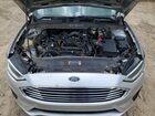 2019 Ford Fusion Sel Silver vin: 3FA6P0CD1KR238310