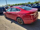 2020 Ford Fusion Sel Red vin: 3FA6P0CD1LR206460