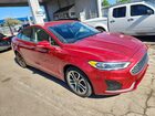 2020 Ford Fusion Sel Red vin: 3FA6P0CD1LR206460