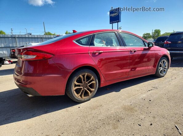 3FA6P0CD1LR206460 2020 FORD FUSION Red Tył prawy