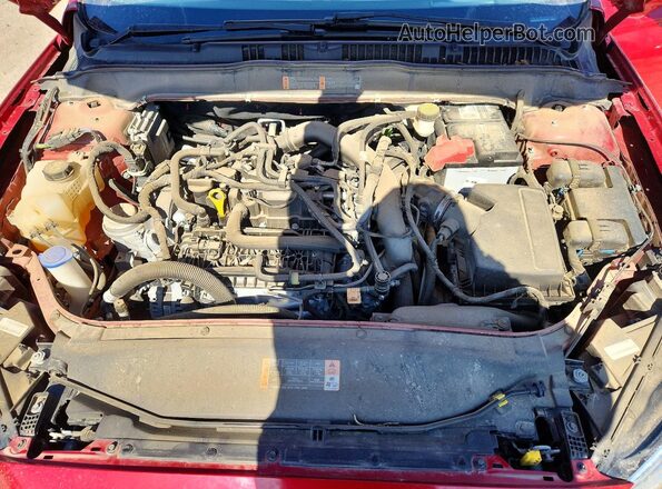 3FA6P0CD1LR206460 2020 FORD FUSION Red Widok wnętrza z tyłu