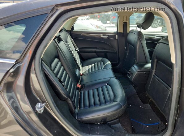 3FA6P0CD1LR244920 2020 FORD FUSION Gray Rear seats view