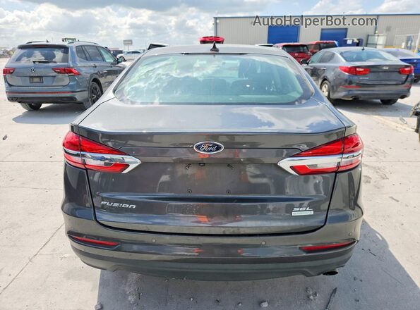 3FA6P0CD1LR244920 2020 FORD FUSION Gray Rear view