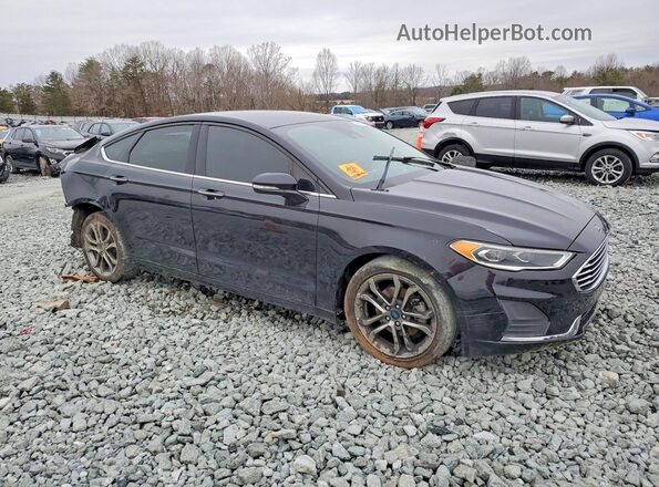 3FA6P0CD1LR248174 2020 FORD FUSION Black Przód prawy
