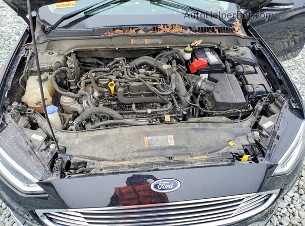3FA6P0CD1LR248174 2020 FORD FUSION Black Widok wnętrza z tyłu