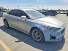 2019 Ford Fusion Sel Серебряный vin: 3FA6P0CD2KR236694