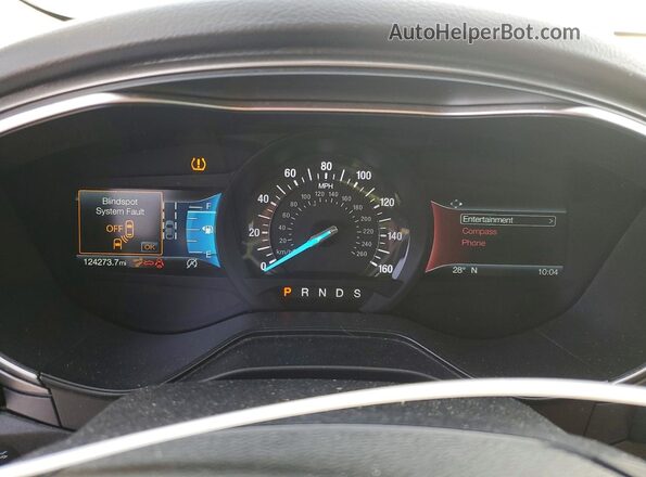 3FA6P0CD2KR261031 2019 FORD FUSION Charcoal ხელსაწყოთა პანელის ხედი