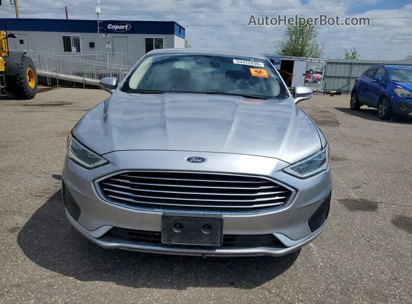 3FA6P0CD3LR177267 2020 FORD FUSION Silver Widok z przodu