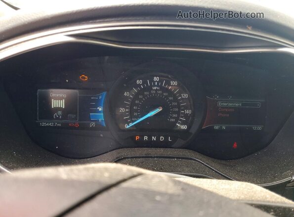 3FA6P0CD3LR177267 2020 FORD FUSION Silver Widok zestawu wskaźników