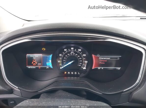 3FA6P0CD3LR196269 2020 FORD FUSION Black Vista de los asientos traseros