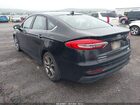 2020 Ford Fusion Sel Black vin: 3FA6P0CD3LR196269