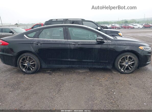 3FA6P0CD3LR196269 2020 FORD FUSION Black Vista interior trasera
