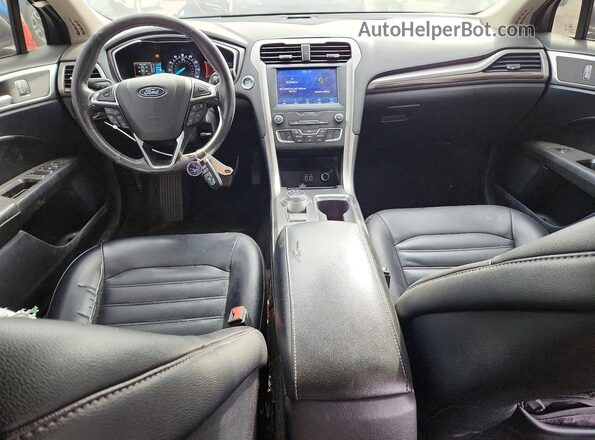 3FA6P0CD4LR193834 2020 FORD FUSION Серый Вид панели приборов