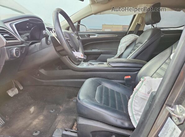 3FA6P0CD4LR193834 2020 FORD FUSION Серый Вид салона спереди