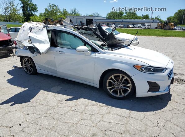 3FA6P0CD5LR154556 2020 FORD FUSION White Front right