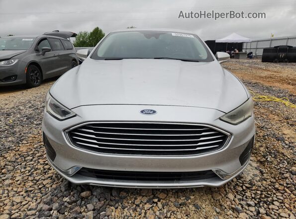 3FA6P0CD7KR238053 2019 FORD FUSION Silver Widok z przodu