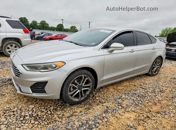 3FA6P0CD7KR238053 2019 FORD FUSION Silver Przód lewy