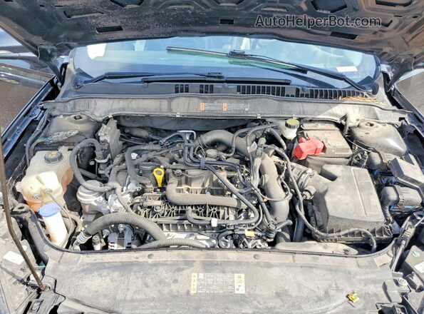 3FA6P0CD7LR163758 2020 FORD FUSION Black Widok wnętrza z tyłu