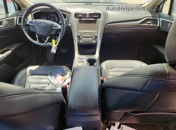 3FA6P0CD9LR154298 2020 FORD FUSION Серебряный Вид панели приборов