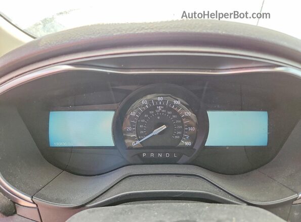 3FA6P0CD9LR154298 2020 FORD FUSION Серебряный Вид щитка приборов