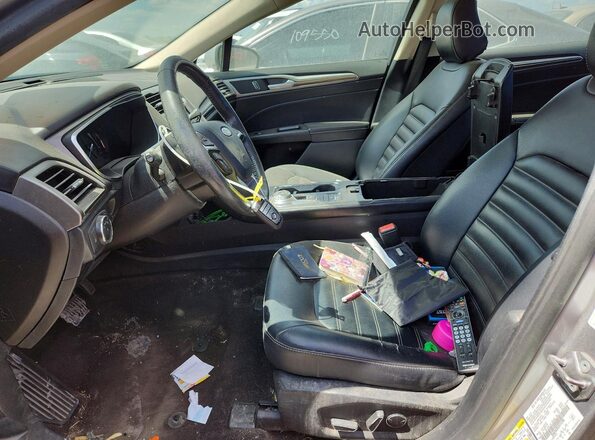 3FA6P0CD9LR154298 2020 FORD FUSION Серебряный Вид салона спереди