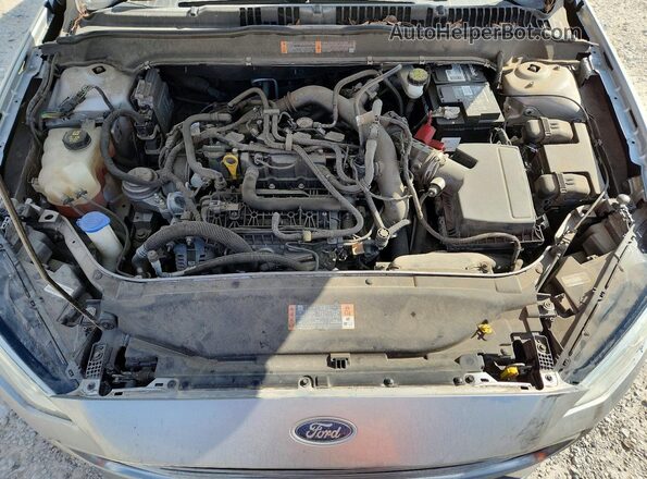 3FA6P0CD9LR154298 2020 FORD FUSION Серебряный Вид задней части салона