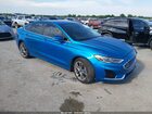 2020 Ford Fusion Sel Blue vin: 3FA6P0CDXLR130978