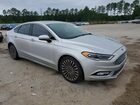 2018 Ford Fusion Серебряный vin: 3FA6P0D91JR134263