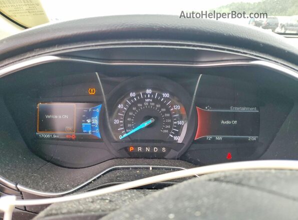 3FA6P0D91JR134263 2018 FORD FUSION Серебряный Вид щитка приборов