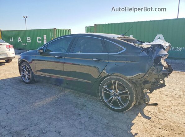 3FA6P0D92GR277635 2016 FORD FUSION Black Tył lewy