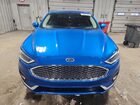 2020 Ford Fusion Titanium Синий vin: 3FA6P0D92LR130497