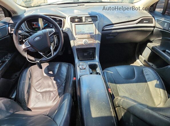 3FA6P0D92LR174354 2020 FORD FUSION Черный Вид панели приборов