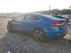2020 Ford Fusion Titanium Синий vin: 3FA6P0D93LR138088