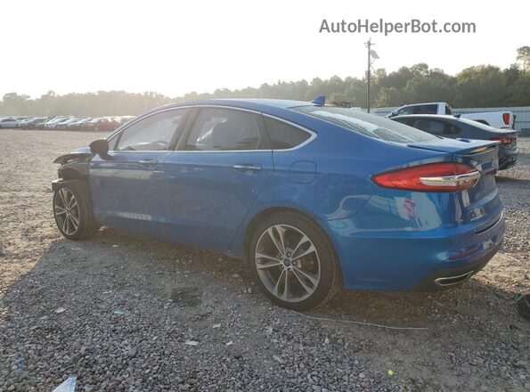 3FA6P0D93LR138088 2020 FORD FUSION Синий Задняя левая четверть
