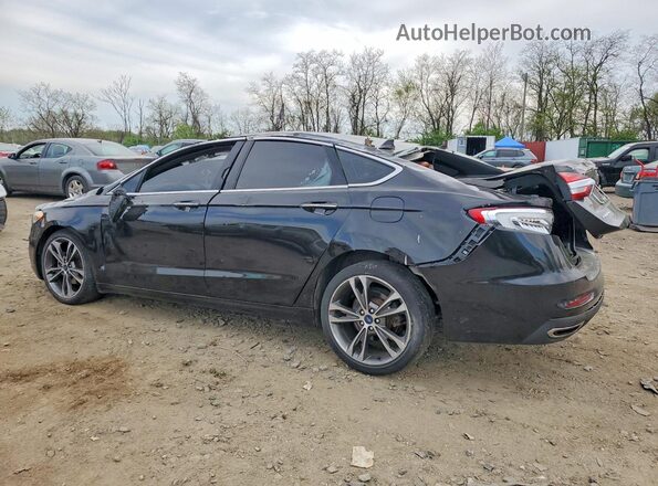 3FA6P0D95LR137296 2020 FORD FUSION Черный Задняя левая четверть
