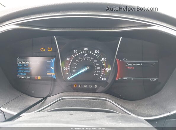 3FA6P0D99JR131966 2018 FORD FUSION Black უკანა სავარძლების ხედი