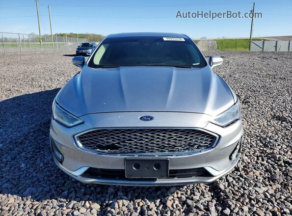 3FA6P0D99LR175842 2020 FORD FUSION Серебряный Вид спереди