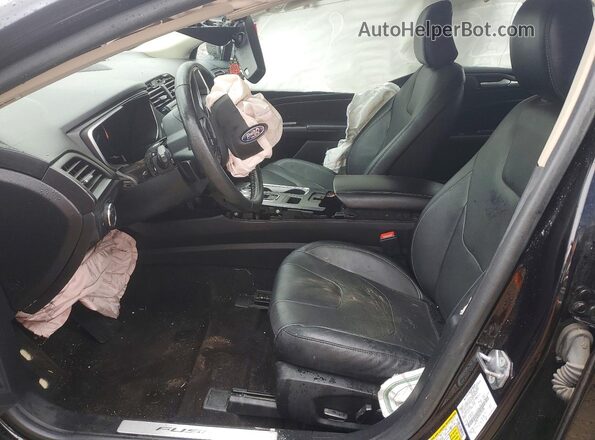 3FA6P0D99LR218348 2020 FORD FUSION Black Widok wnętrza z przodu