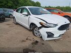 2020 Ford Fusion S White vin: 3FA6P0G70LR197609