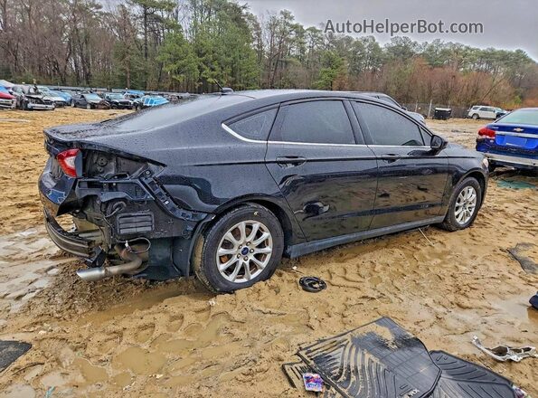 3FA6P0G72GR308134 2016 FORD FUSION Черный Задняя правая четверть