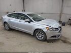 2017 Ford Fusion S Silver vin: 3FA6P0G72HR184013