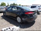 2020 Ford Fusion S Черный vin: 3FA6P0G73LR233633