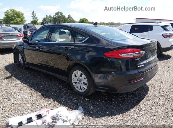 3FA6P0G73LR233633 2020 FORD FUSION Черный Задняя левая четверть