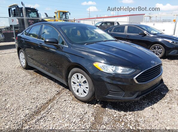 3FA6P0G73LR233633 2020 FORD FUSION Черный Передняя правая четверть