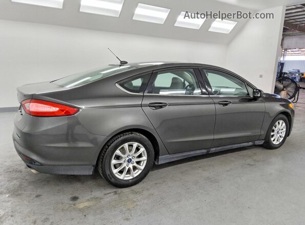 3FA6P0G74GR147401 2016 FORD FUSION Серый Задняя правая четверть