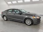 2016 Ford Fusion S Серый vin: 3FA6P0G74GR147401