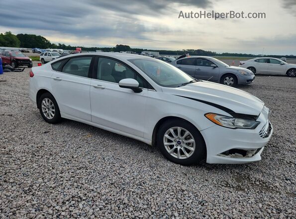 3FA6P0G74JR234769 2018 FORD FUSION Белый Передняя правая четверть